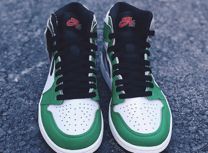 酷似凯尔特人和喜力Dunk!全新AJ1“幸运绿”首度曝光! 货号:DB4612-300