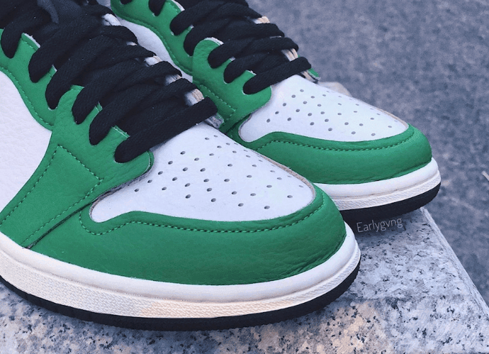 酷似凯尔特人和喜力Dunk!全新AJ1“幸运绿”首度曝光! 货号:DB4612-300