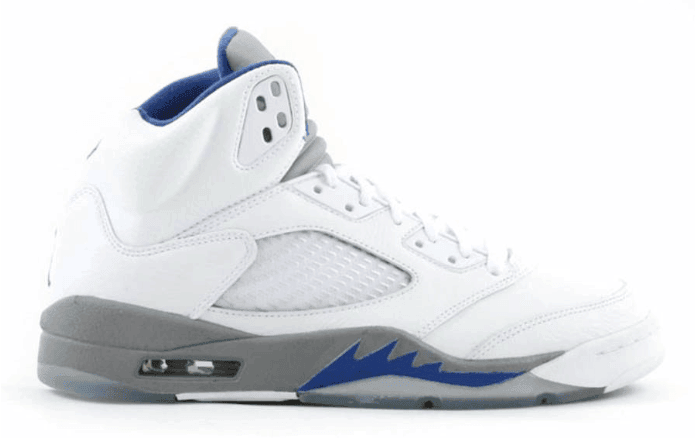 清爽白蓝装扮！全新Air Jordan 5 “Hyper Royal”明年登场！ 货号：DD0587-140