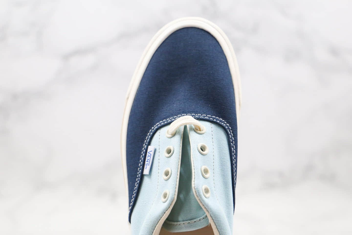 万斯Vans OG ERA LX公司级版本拼色帆布鞋蓝色工艺硫化一比一 货号:VN0A4BVAVYW