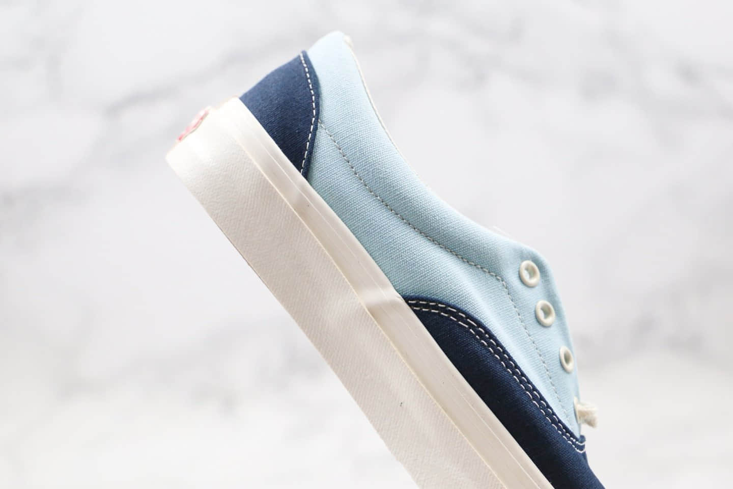 万斯Vans OG ERA LX公司级版本拼色帆布鞋蓝色工艺硫化一比一 货号:VN0A4BVAVYW