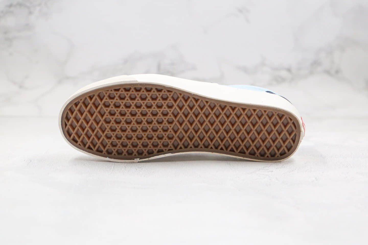 万斯Vans OG ERA LX公司级版本拼色帆布鞋蓝色工艺硫化一比一 货号:VN0A4BVAVYW