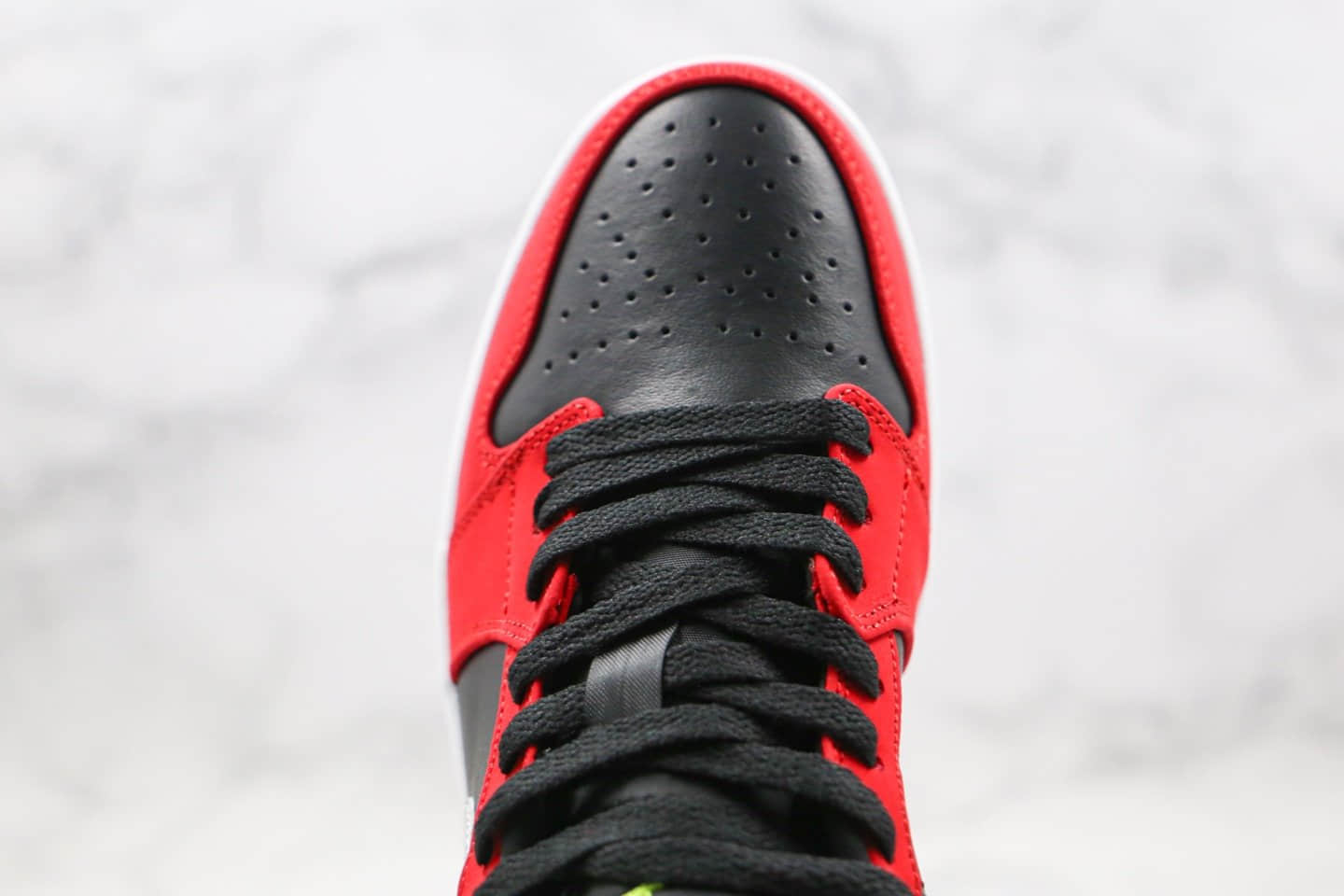 乔丹Air Jordan 1 Low纯原版本低帮AJ1黑红银色内置气垫模块原档案数据开发原盒原标 货号:553558-036