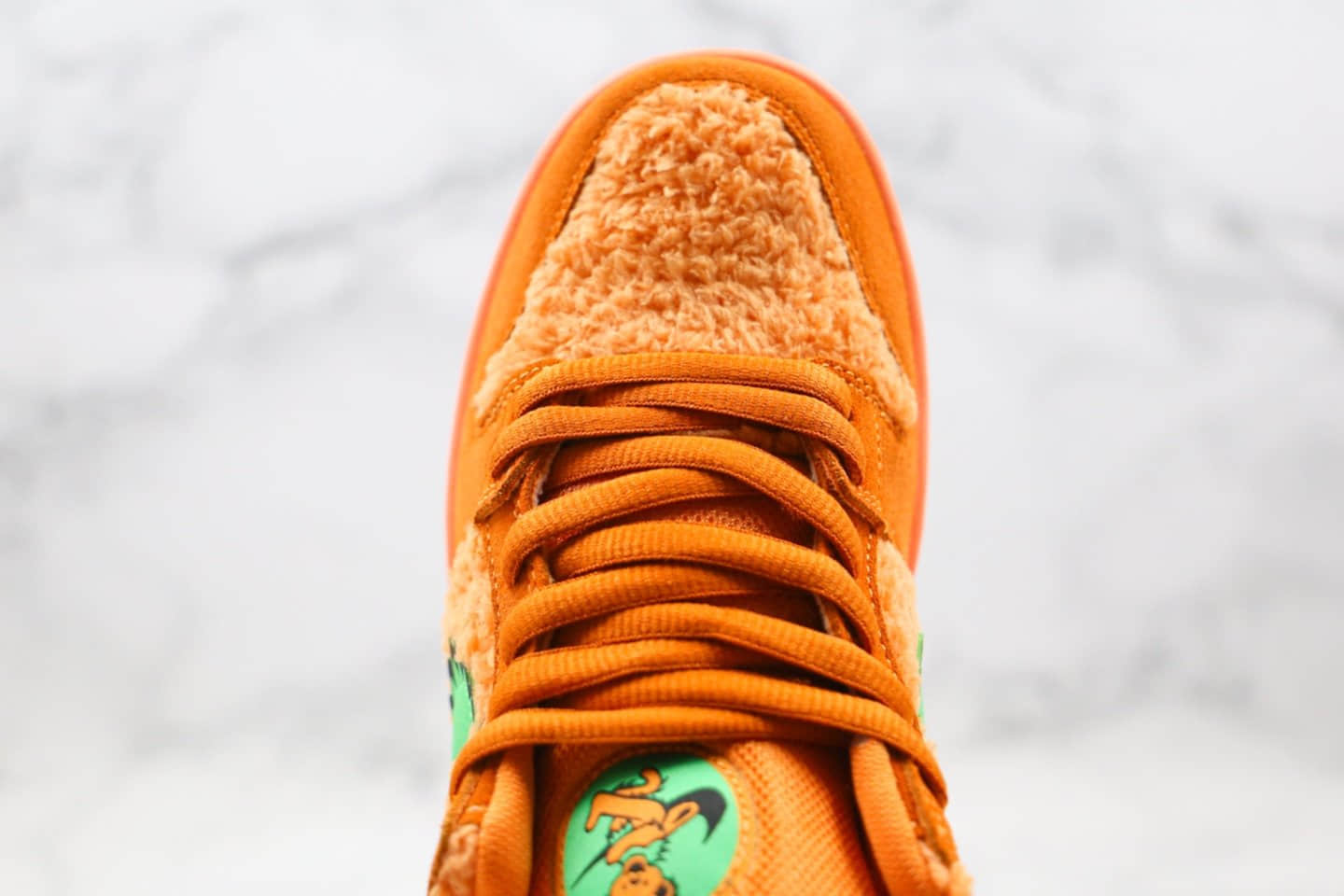 耐克Grateful Dead x Nike SB Dunk Low “Orange Bear”纯原版本小熊联名SB板鞋橙色小熊原厂麂皮内置气垫 货号:CJ5378-800