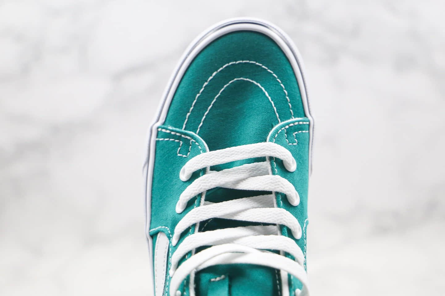 万斯Vans SK8-HI TAPERED公司级版本高帮夏季超薄绿色硫化帆布鞋原档案数据开发 货号:VN0A4U16RW8