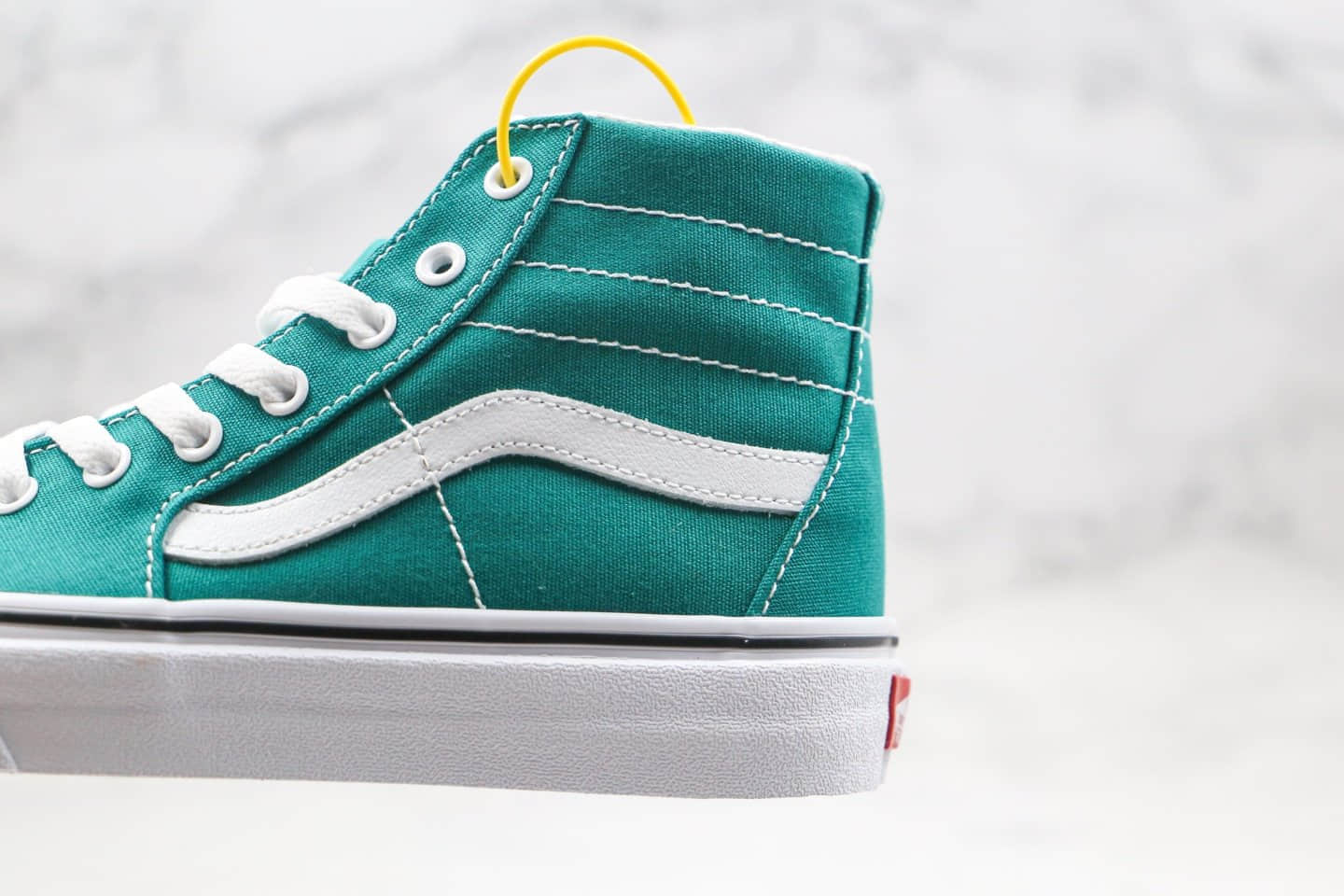 万斯Vans SK8-HI TAPERED公司级版本高帮夏季超薄绿色硫化帆布鞋原档案数据开发 货号:VN0A4U16RW8