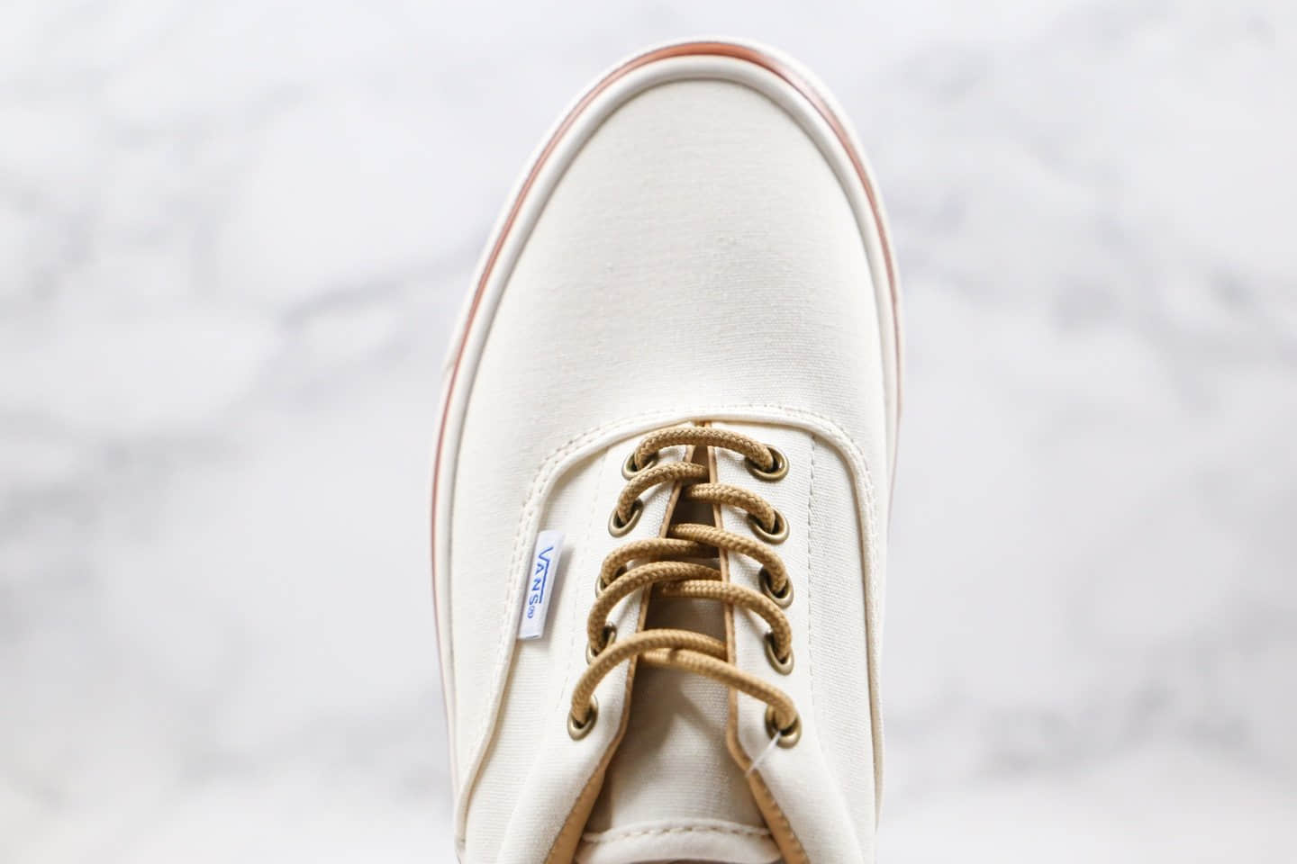 万斯Vans Era 95 DX公司级版本低帮米白色复古风安纳海姆牛皮鞋带硫化板鞋原楦头纸板打造 货号:VN0A2RR11VE