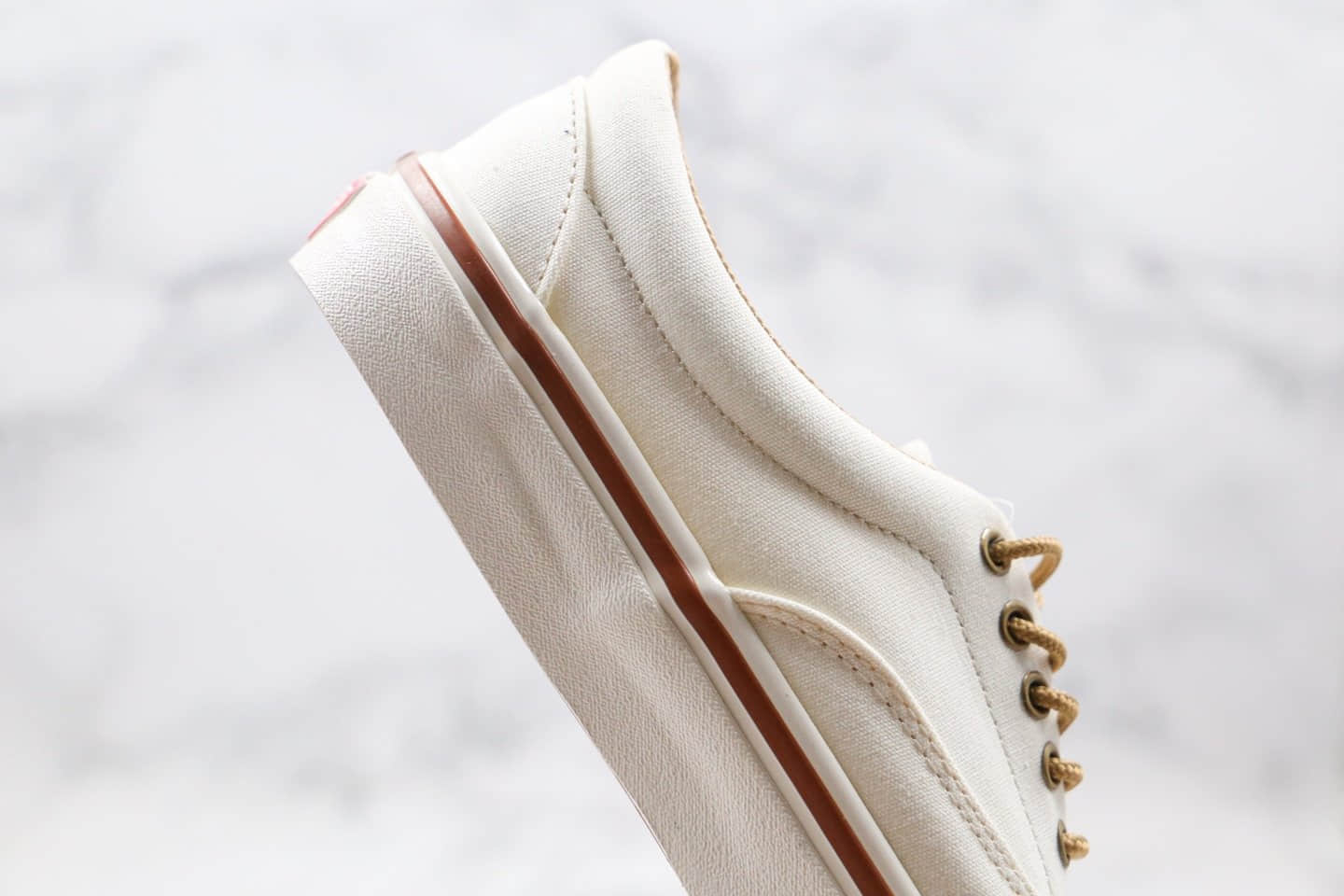 万斯Vans Era 95 DX公司级版本低帮米白色复古风安纳海姆牛皮鞋带硫化板鞋原楦头纸板打造 货号:VN0A2RR11VE