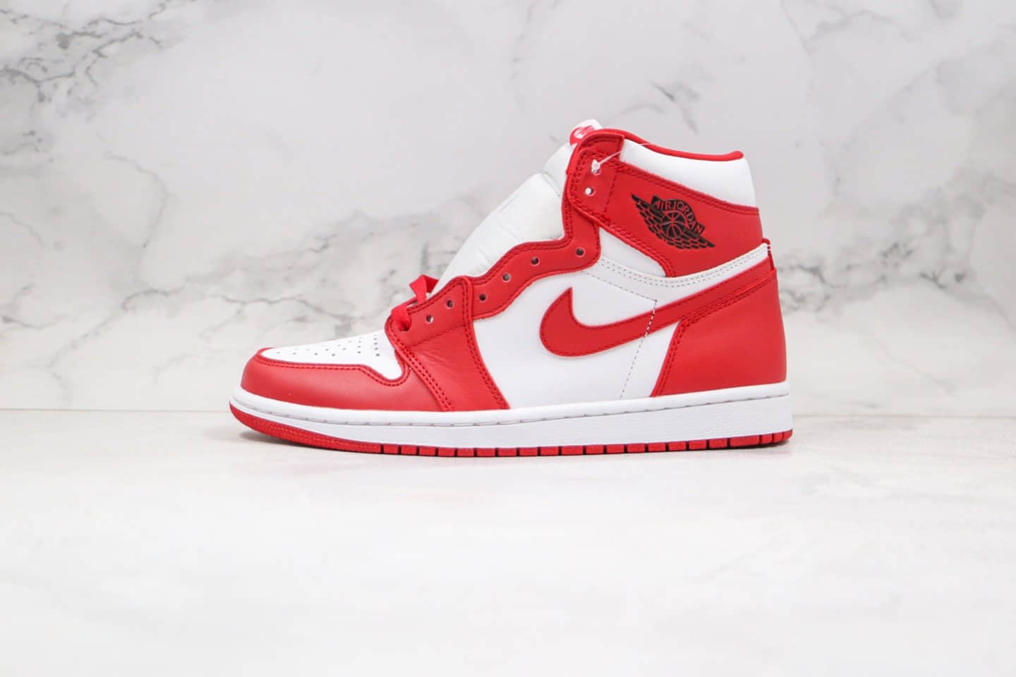 乔丹Air Jordan 1 High '85 New Beginnings纯原版本高帮AJ1翻转白红芝加哥配色正确后跟定型原盒原标 货号:CQ4921-601