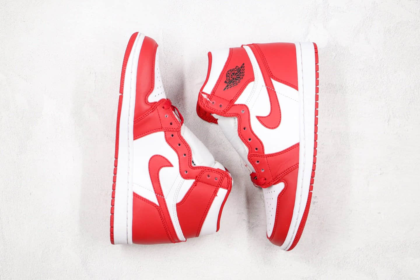 乔丹Air Jordan 1 High '85 New Beginnings纯原版本高帮AJ1翻转白红芝加哥配色正确后跟定型原盒原标 货号:CQ4921-601