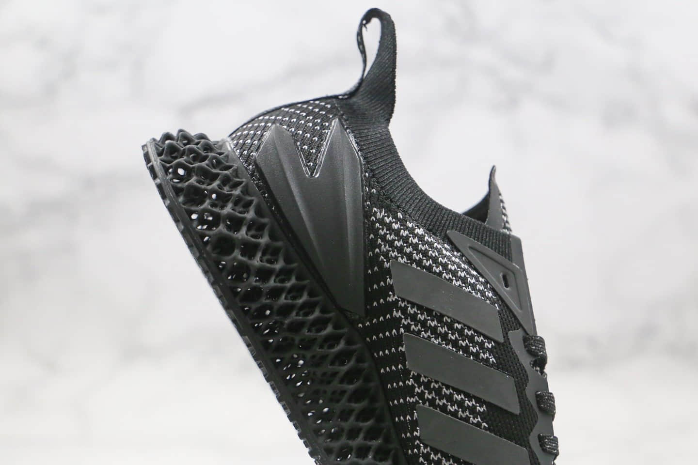 阿迪达斯adidas Alphaedge 4D纯原版本4D打印科技跑鞋变色龙原厂大底区别市面通货 货号:FW7096