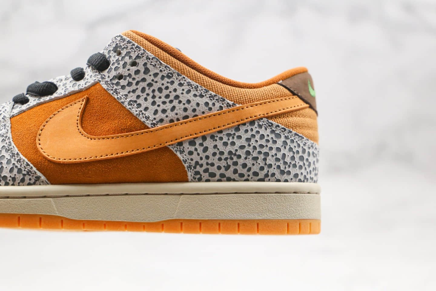 耐克Nike Dunk SB Low “Safari”纯原版本Dunk SB板鞋石斑纹内置气垫 货号:CD2563-002