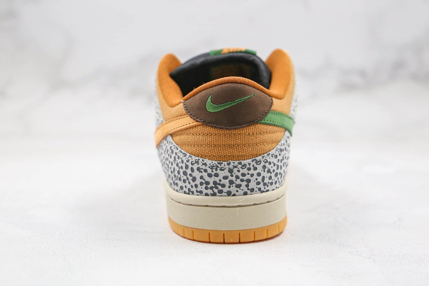 耐克Nike Dunk SB Low “Safari”纯原版本Dunk SB板鞋石斑纹内置气垫 货号:CD2563-002