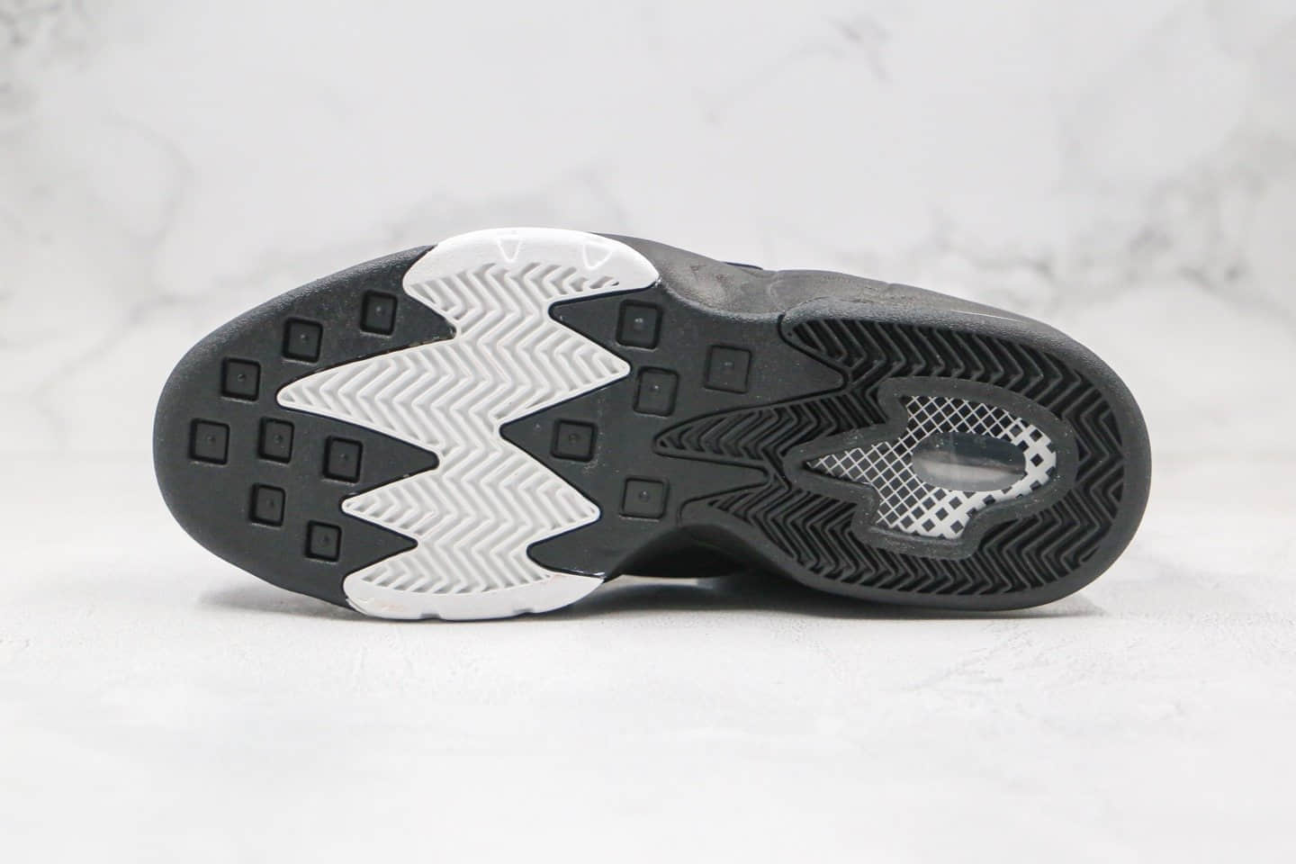 耐克Nike Air Max270 Uptempo'94纯原版本皮蓬二代高帮篮球鞋黑色内置真实气垫原盒原标 货号:472490-010