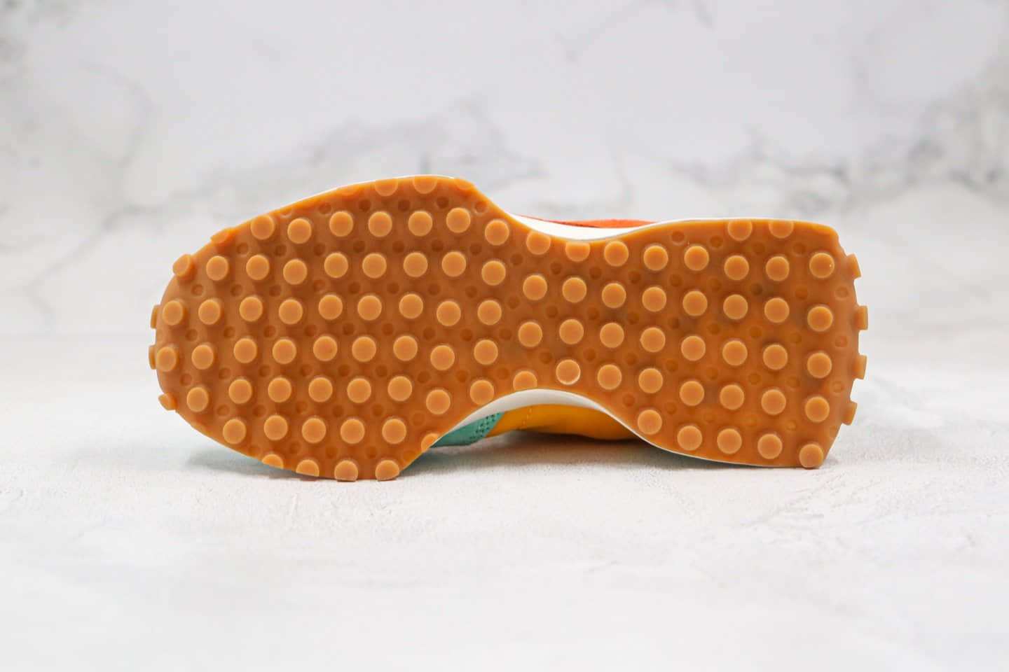 新百伦New Balance 327纯原版本复古慢跑鞋NB327糖果黄绿色正确鞋面材质区别市面通货版本 货号:MS327CDD