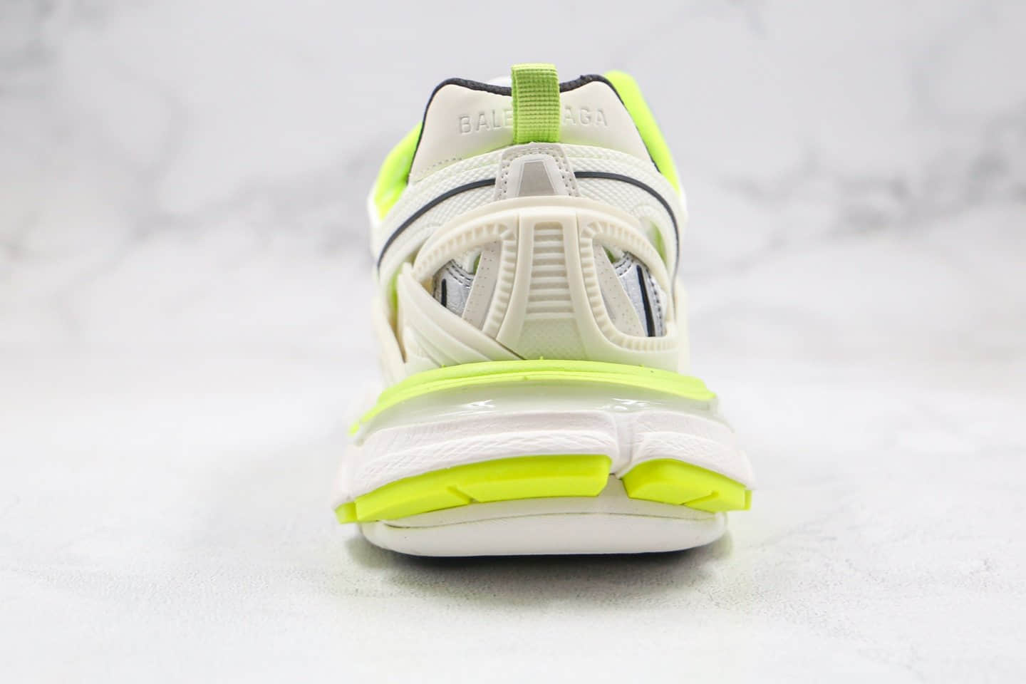 巴黎世家Balenciaga Track 4.0纯原版本复古老爹鞋四代白绿色正确组合大底原盒配件齐全