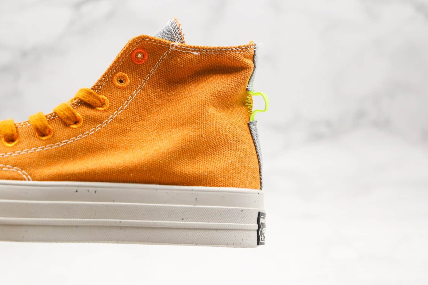 匡威Converse Chuck Taylor All Star 1970s High公司级版本高帮板鞋环保系列黄色原厂硫化大底 货号:168615C