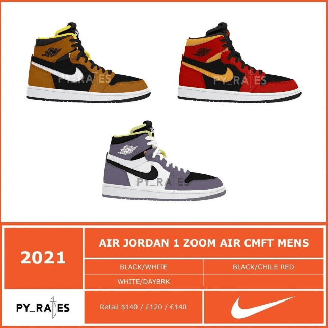 明年有13双AJ1等着你！还有可拆卸款！