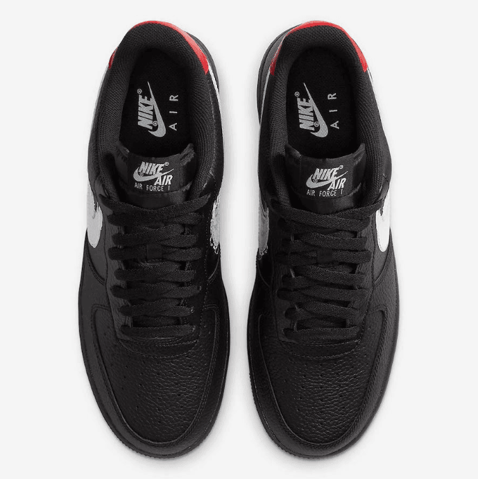 特色笔刷Swoosh!这两双AF1有点看头!