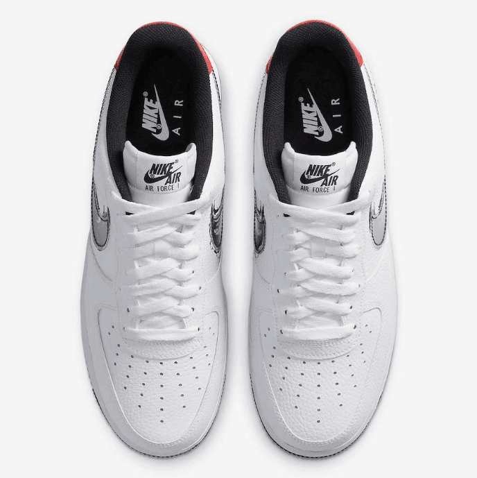 特色笔刷Swoosh!这两双AF1有点看头!