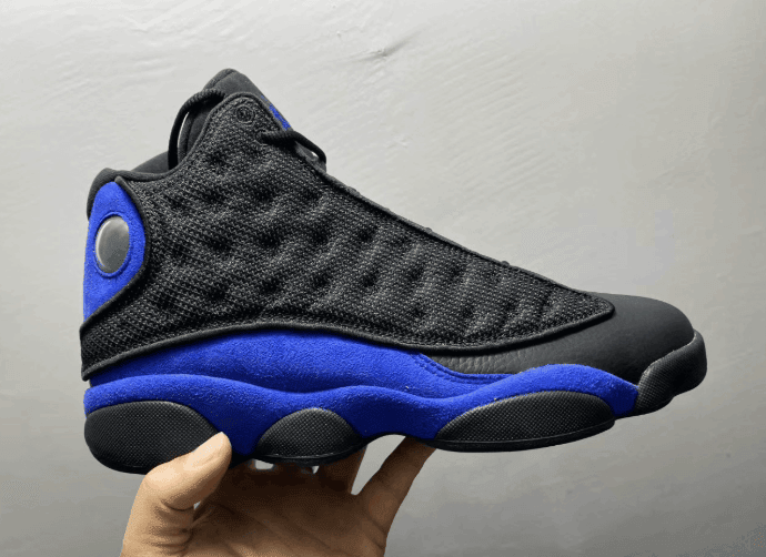 撞脸昆汀·理查德森 PE战靴!全新AJ13“Hyper Royal”实物图首度曝光! 货号:414571-040
