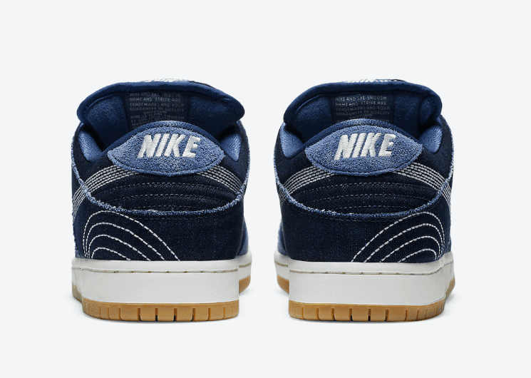 丹宁刺绣!Nike SB Dunk Low “Sashiko”官图释出! 货号:CV0316-400