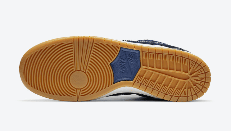丹宁刺绣!Nike SB Dunk Low “Sashiko”官图释出! 货号:CV0316-400