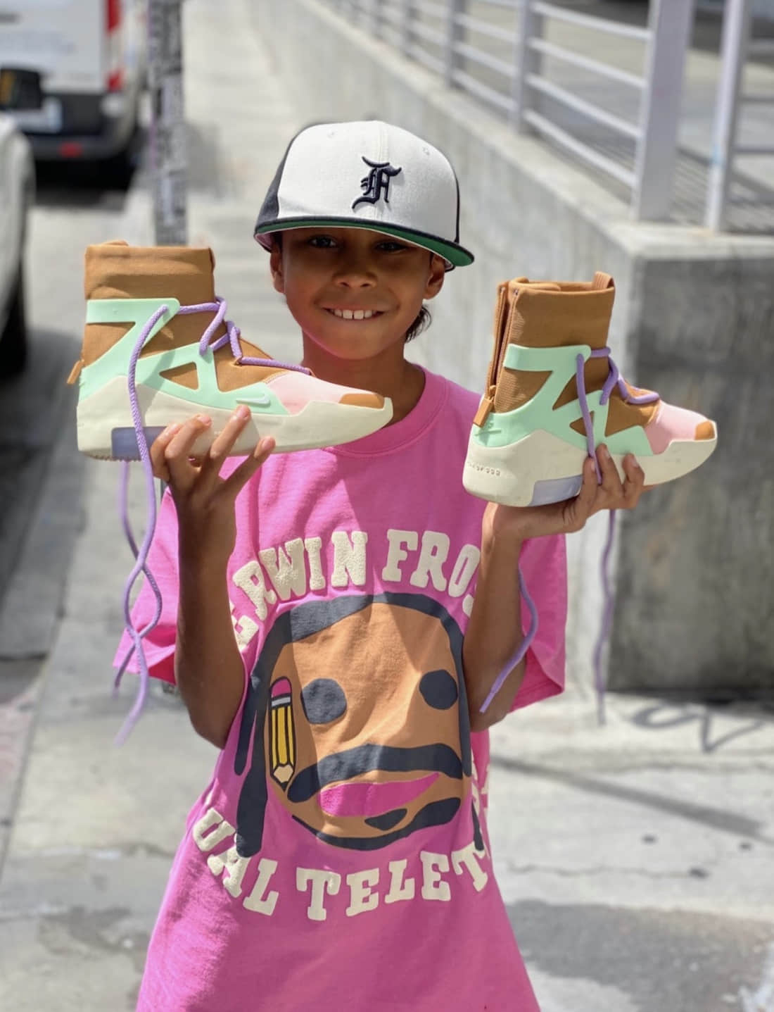 FOG主理人晒出儿子设计的Air FOG 1新配色!颜值出彩!