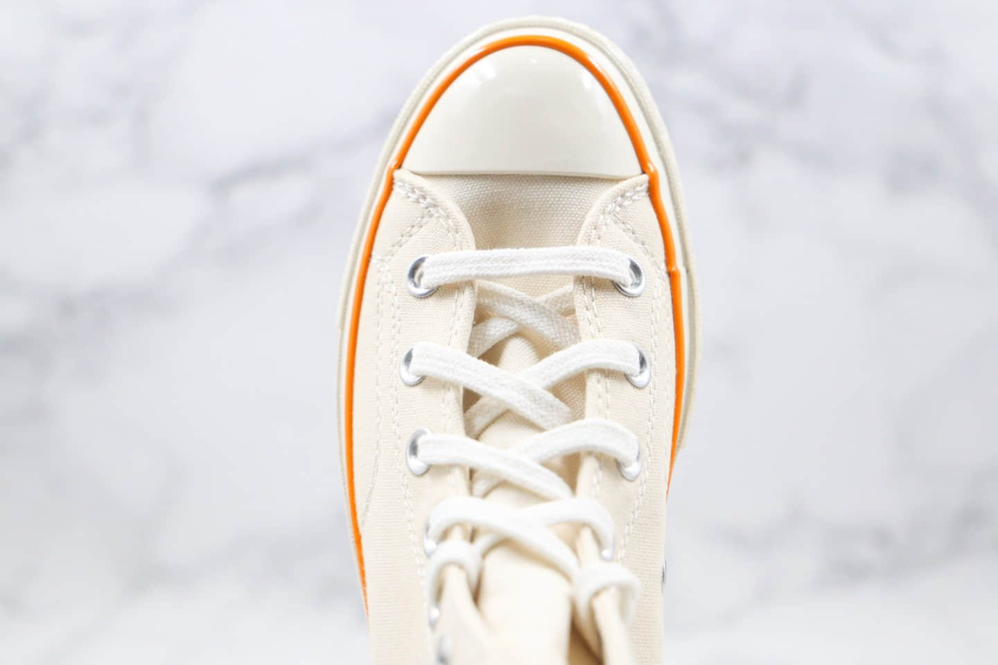 匡威Converse Chuck Taylor All Star 1970 High x Mille Bobby Brown公司级版本高帮七夕情人节限定米白橙色牛郎织女硫化帆布板鞋原档案数据开发 货号:169398C