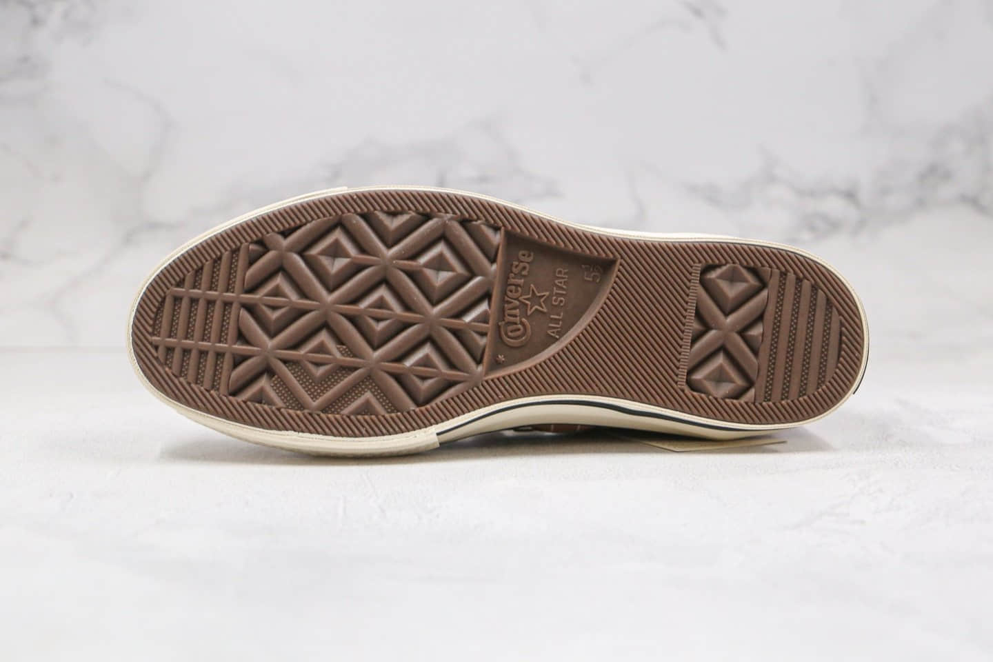 匡威CONVERSE Chuck 70s公司级版本高帮格子解构彩虹色拼接硫化帆布鞋原厂硫化大底 货号：166317C