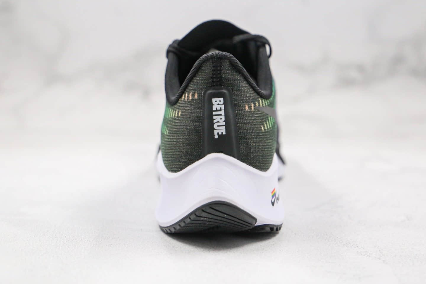 耐克Nike Air ZooM Pegasus 37 V2纯原版本登月37代黑炫彩彩虹配色跑步鞋内置Zoom气垫原盒原标 货号:CZ5923-001