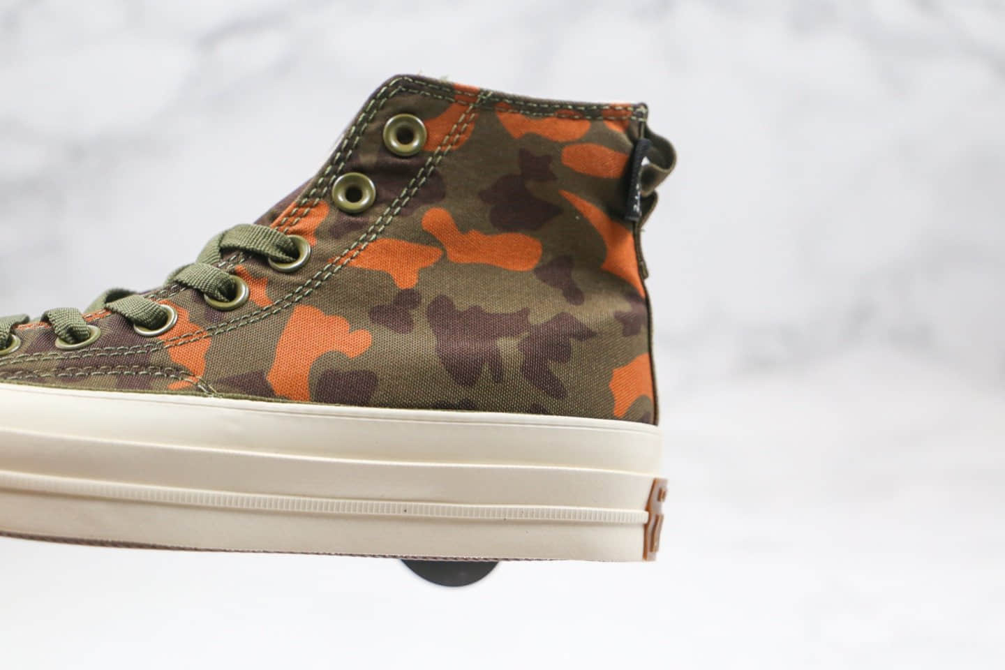 匡威Converse Chuck 70公司级版本高帮张艺兴同款硫化迷彩帆布鞋原楦头纸板打造 货号：161429C