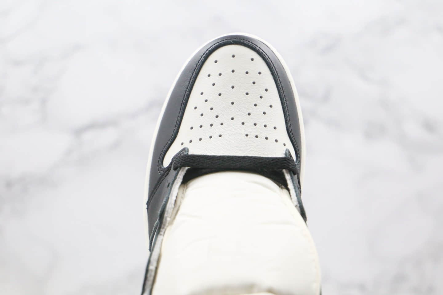 乔丹Air Jordan 1 High OG Dark Mocha纯原版本高帮AJ1小倒钩黑棕色原档案数据开发正确后跟定型 货号:555088-105