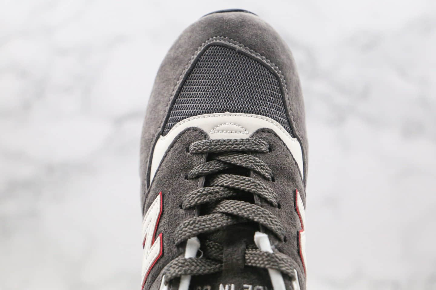 新百伦New Balance 998纯原版本灰红色NB998复古慢跑鞋原档案数据开发原盒原标 货号：M998CRA