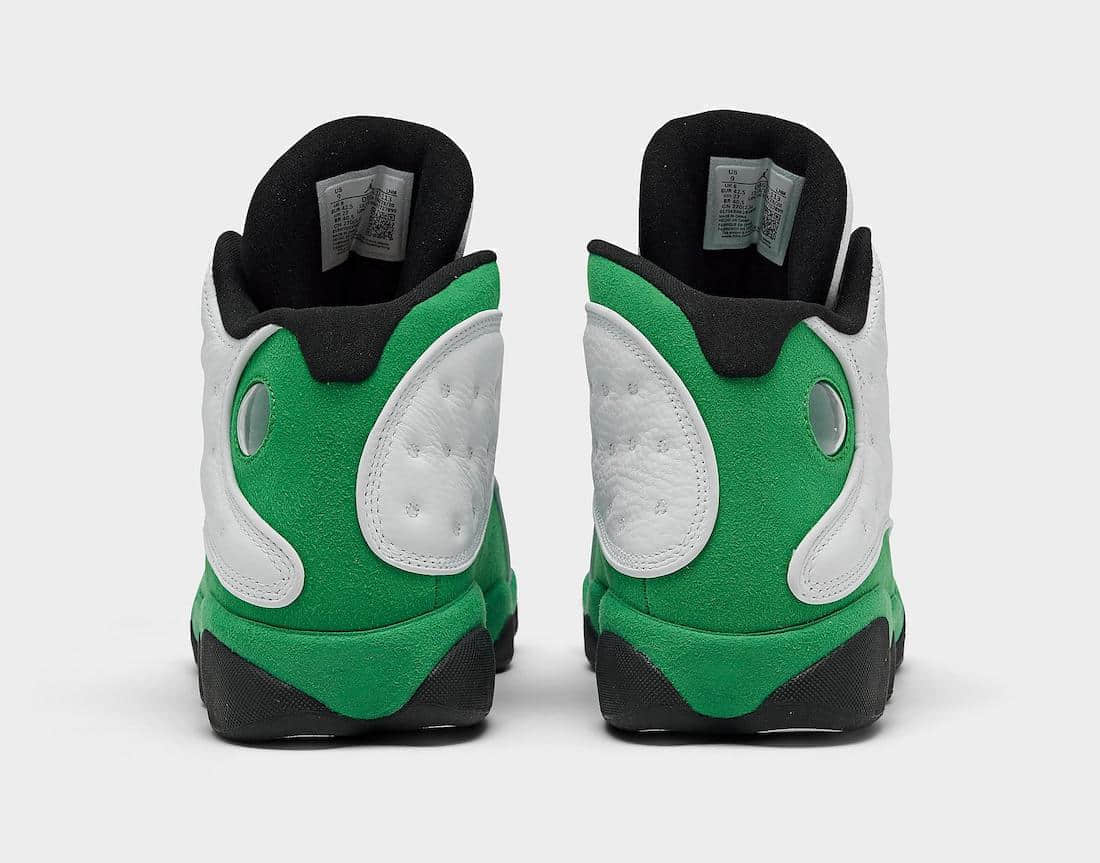 酷似天价雷阿伦限定!AJ13 “Lucky Green”最新实物图曝光! 货号:DB6537-113