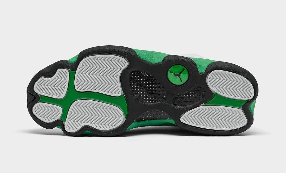 酷似天价雷阿伦限定!AJ13 “Lucky Green”最新实物图曝光! 货号:DB6537-113