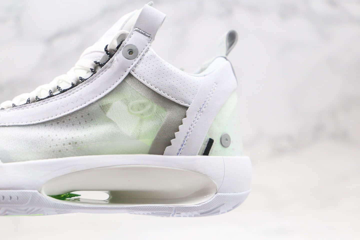 乔丹Air Jordan XXXIV Low纯原版本白绿色AJ34轻量化篮球鞋内置Zoom气垫支持实战 货号:CU3475-100