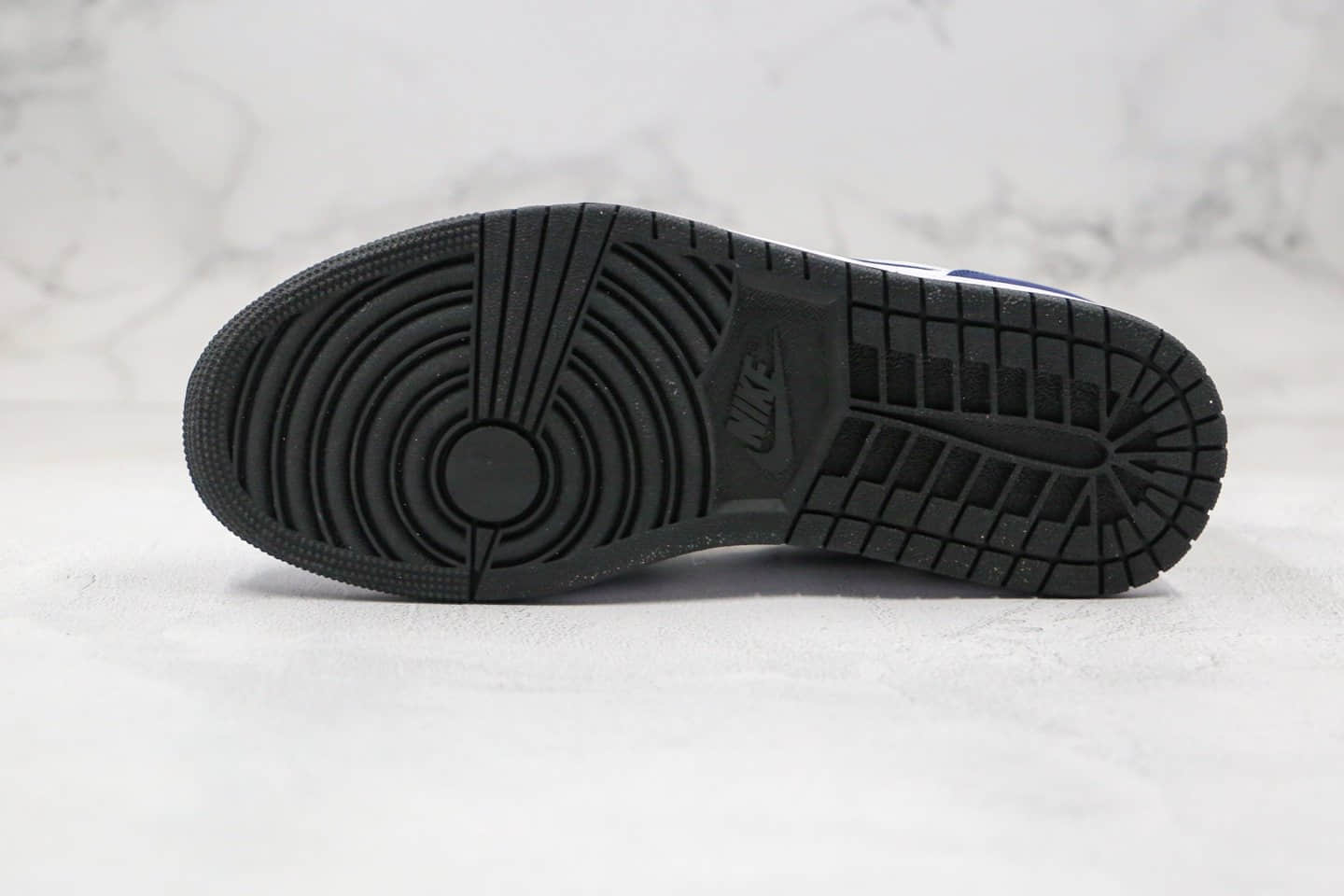 乔丹Air Jordan 1 Low纯原版本低帮AJ1蓝白色帆布勾篮球鞋内置气垫原盒原标 货号:553558-405