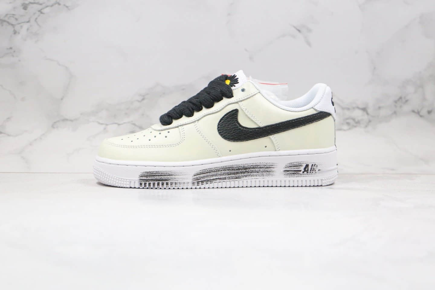 耐克PEACEMINUSONE x Nike Air Force 1 Para-noise纯原版本低帮空军一号权志龙联名款小雏菊刮刮乐二代反转配色内置气垫正确内层涂鸦 货号:DD3223-100