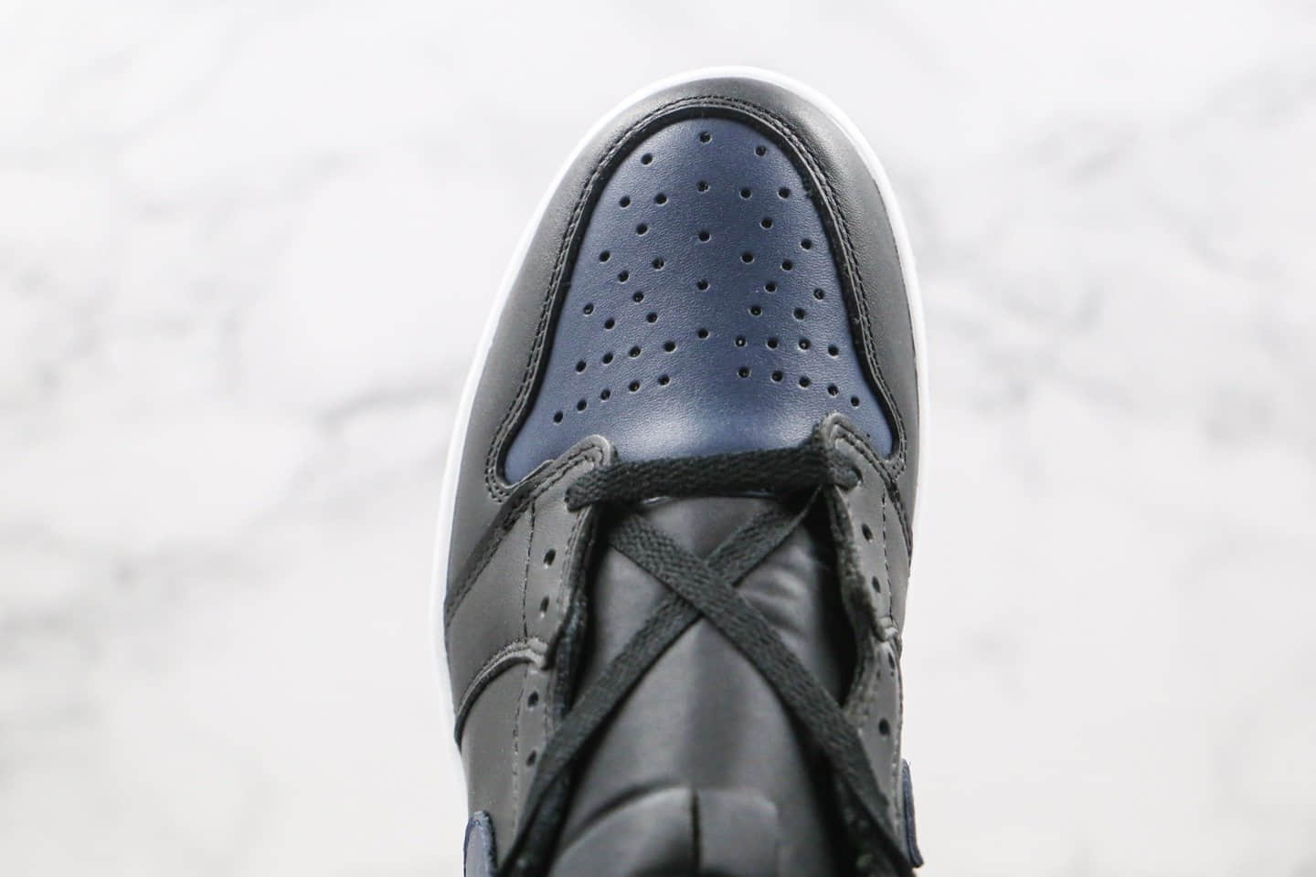 乔丹Air Jordan 1Retro High OG Spizike Fort Greene纯原版本高帮AJ1斯派克李头像黑蓝色原档案数据开发正确后跟定型 货号：705588-550