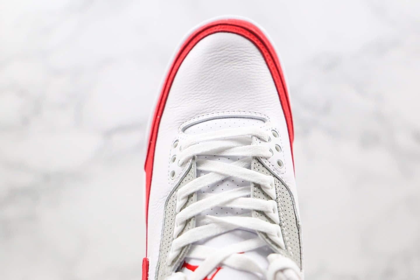 乔丹Air jordan 3 Tanker纯原版本白红色换钩AJ3篮球鞋内置气垫原盒原标 货号:CJ0939-100