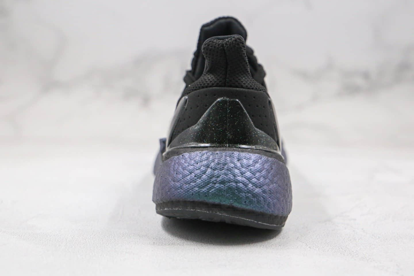 阿迪达斯Adidas Boost X9000L4纯原版本爆米花跑鞋X9000L4黑蓝紫渐变色原档案数据开发 货号：FW4910