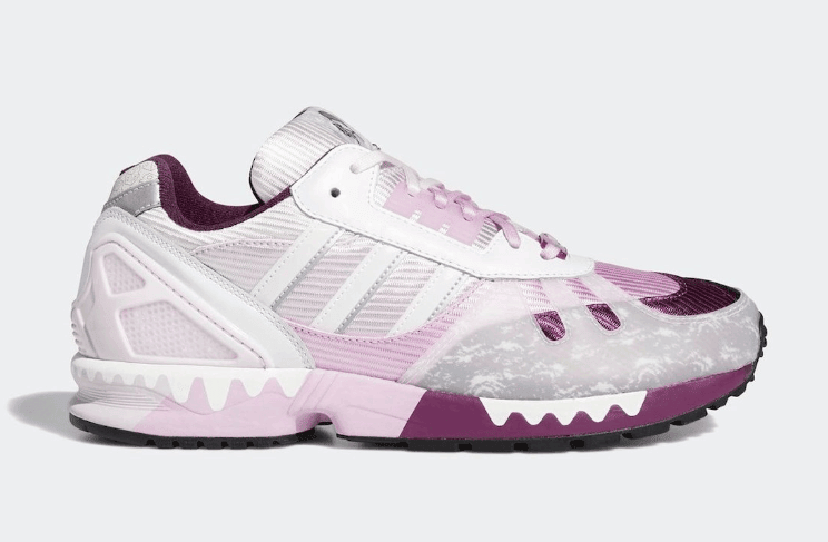 喜茶联名adidas ZX 7000来袭!有多肉葡萄内味儿了! 货号:FZ4401