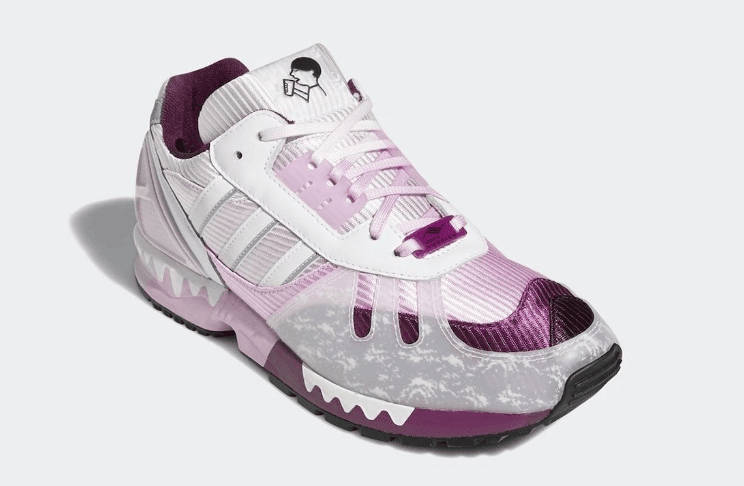 喜茶联名adidas ZX 7000来袭!有多肉葡萄内味儿了! 货号:FZ4401