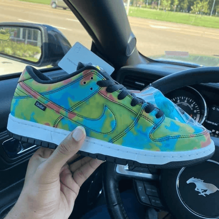 热感变色鞋面!Civilist x Nike SB Dunk Low首度曝光! 货号:CZ5123-001