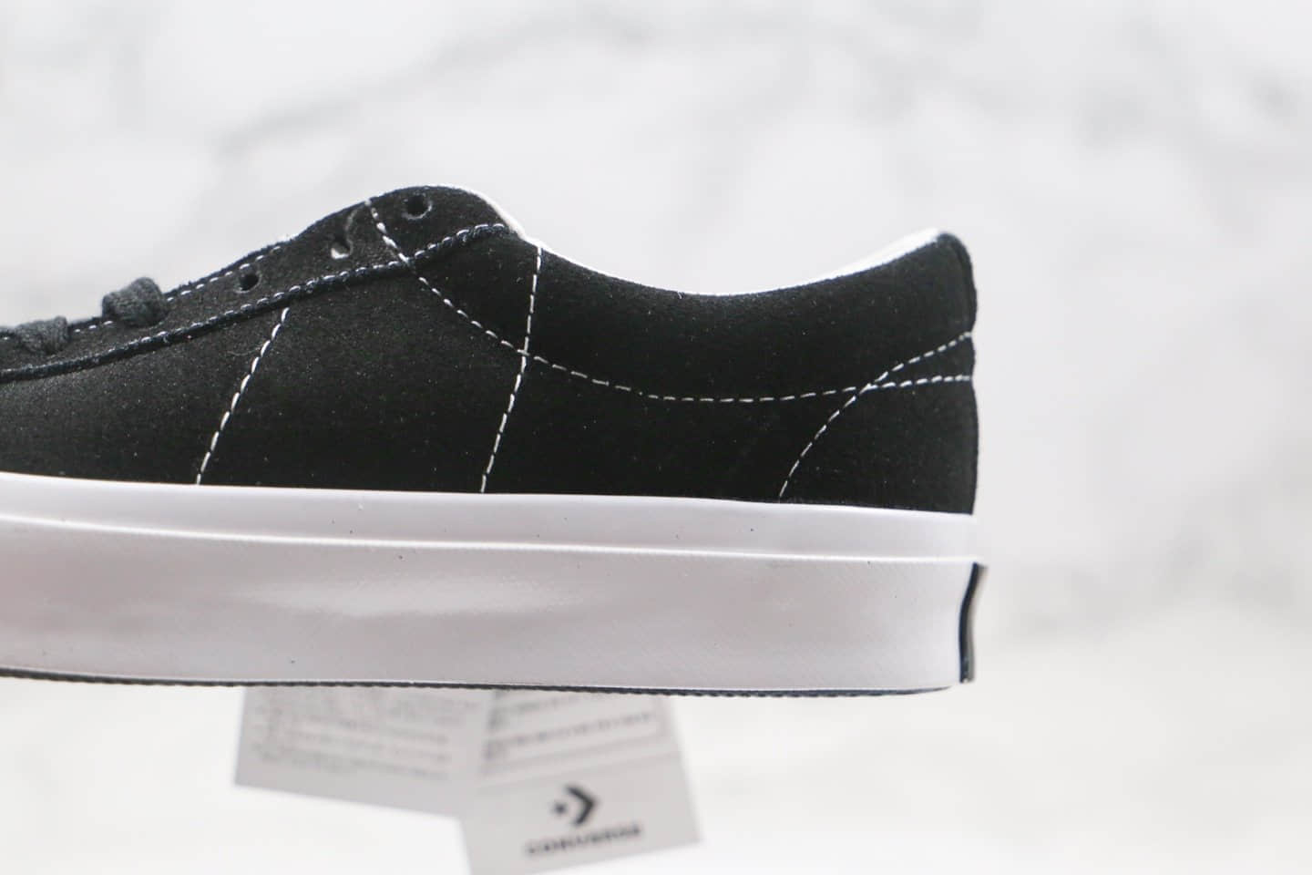 匡威Matnu x Converse 1970s公司级版本国潮联名易烊千玺同款拼色复古翻毛皮板鞋黑白色原盒原标 货号：158369C