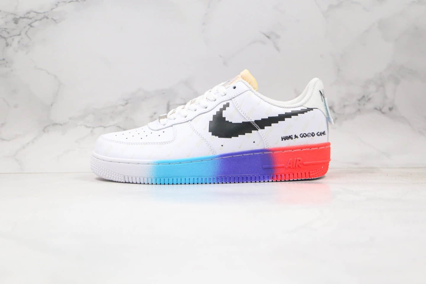 耐克AF1空军一号低帮英雄联名款皮肤电玩系列出货