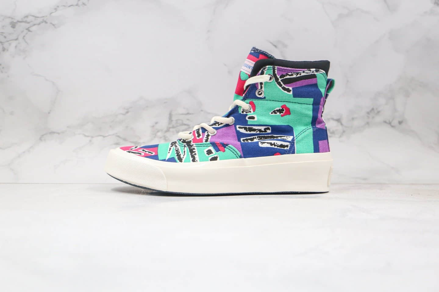 纯原版本匡威联名FOG高帮涂鸦硫化板鞋出货