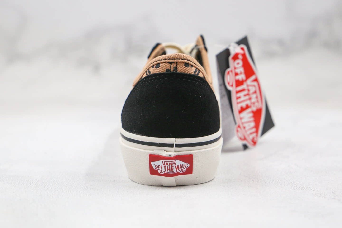 万斯Vans Style 36 Decon SF公司级版本半月包头杀人鲸低帮硫化板鞋豹纹鸳鸯鞋舌工艺硫化一比一