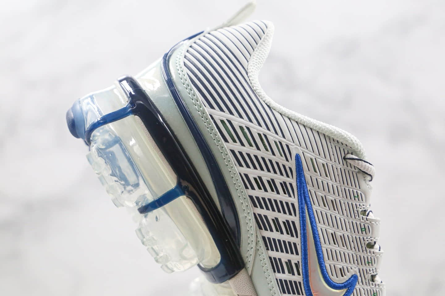 耐克Nike Air Vapormax 360公司级版本全掌气垫跑鞋蓝绿色原楦原纸版开发 货号:CK9671-001